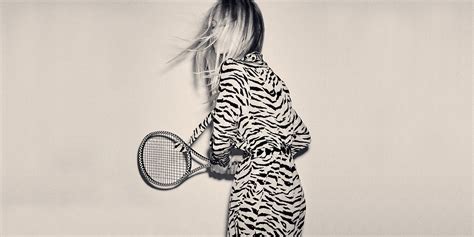 Saint Laurent and Wilson Collaboration Tennis .